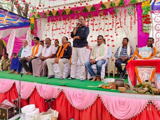  भक्त गुहा निषाद जयंती कार्यक्रम में शामिल हुए विधायक प्रतिनिधि