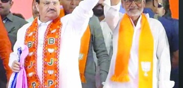  मोदी राज में विकास की हो रही है राजनीति : नड्डा