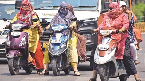 नौतपा में रायपुर का अधिकतम तापमान 45.8 डिग्री पहुंचा