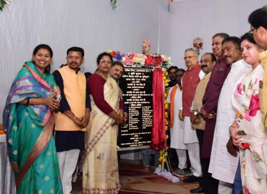  राजनांदगांव में शहर के विकास के लिए 13 करोड़ 81 लाख के 96 विकास कार्यों का किया भूमिपूजन-डॉ. रमन सिंह