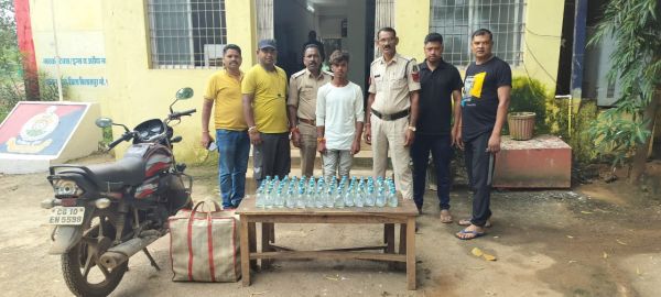 अवैध शराब बेचने वाला आरोपी गिरफ्तार