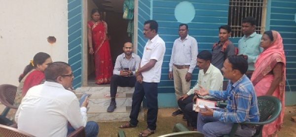 नगरी में दिया गया पीवीटीजी सर्वे के लिए मोबाईल एप का प्रशिक्षण