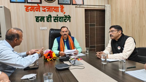 स्वास्थ्य मंत्री श्री श्याम बिहारी जायसवाल को स्टैनफोर्ड यूनिवर्सिटी, अमेरिका से आमंत्रण