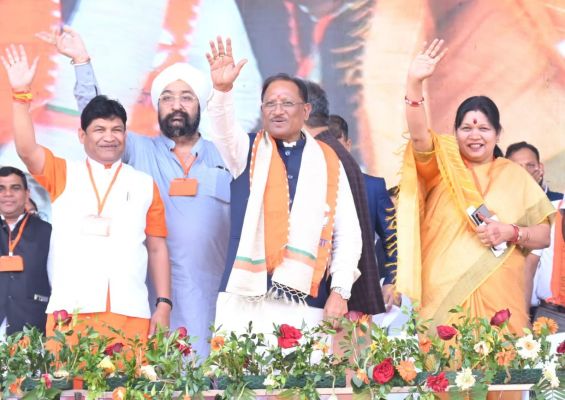 भूमिहीन श्रमिकों को 10-10 हजार रुपए सालाना देने की मुख्यमंत्री साय ने की घोषणा 