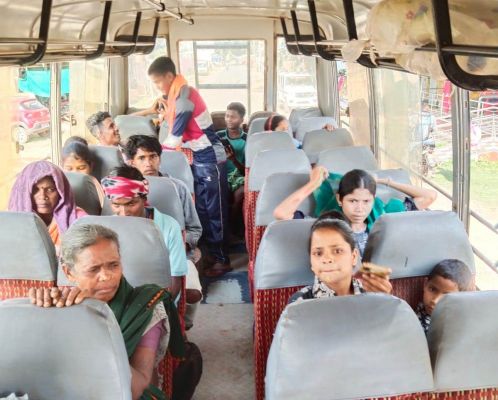  अबूझमाड़ के कुतुल तक पहुँची बस सेवा