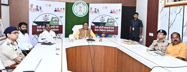 मुख्यमंत्री श्री विष्णुदेव साय ने किया एग्री-हॉर्टी एक्सपो एवं क्रेता-विक्रेता सम्मेलन का वर्चुअल शुभारंभ