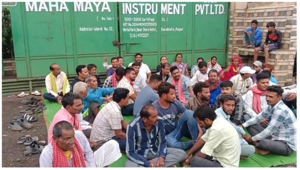 छत्तीसगढ़िया क्रान्ति सेना के आंदोलन के बाद फेक्ट्री प्रबंधन ने 25 लाख रुपये का मुवावजा मृतक मजदूर के परिजनों को दिया 