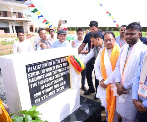 बुद्ध प्रतिमा की स्थापना से मैनपाट बनेगा शांति और समावेशी संस्कृति की नई पहचान : मुख्यमंत्री