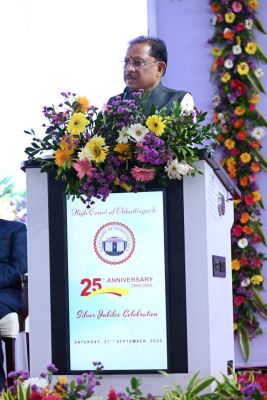 इन्फ्रास्ट्रक्चर और संसाधनों की उपलब्धता के साथ समय पर न्याय उपलब्ध कराने राज्य सरकार कटिबद्ध : मुख्यमंत्री श्री विष्णुदेव साय