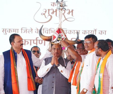 नक्सलमुक्त बस्तर में विकास की नई गूंज: मुख्यमंत्री श्री विष्णुदेव साय ने सुकमा को दी 308 करोड़ के विकास कार्यों की सौगात