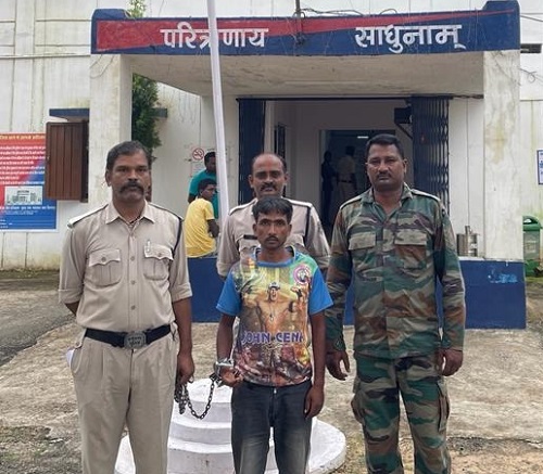 पत्नी की आंख निकालने वाला फरार पति गिरफ्तार...