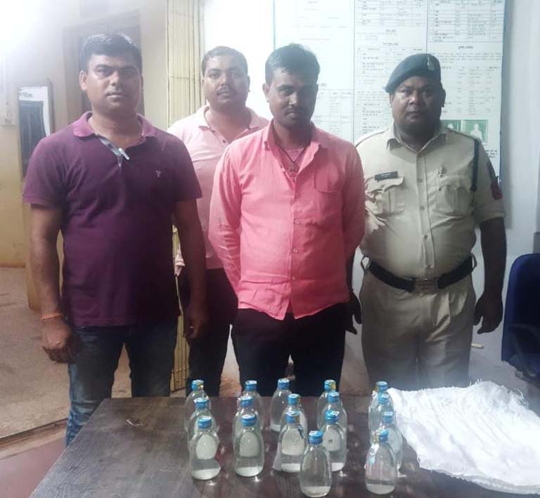 अवैध रूप से शराब बिक्री करते 1आरोपी गिरफ्तार