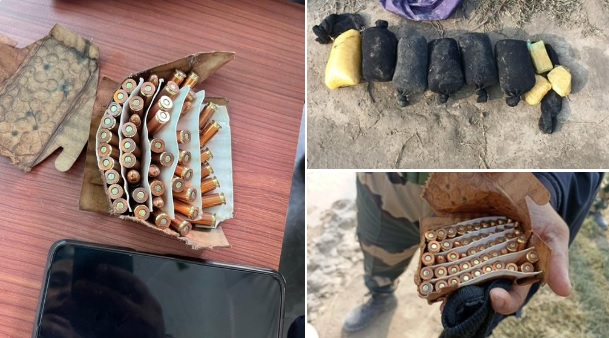 बीएसएफ ने बरामद की 38 करोड़ की हेरोइन, कारतूसों का जखीरा भी मिला