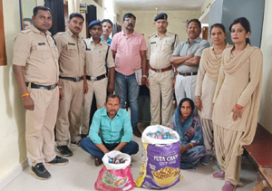 आबकारी विभाग ने की कार्यवाही, 29.34 बल्क लीटर देशी विदेशी मदिरा जप्त