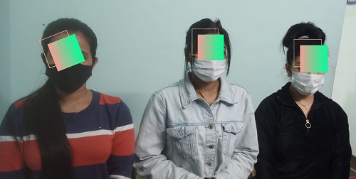 देह व्यापार में शामिल विदेशी महिला सहित तीन चढे पुलिस के हत्थे, दलाल फरार