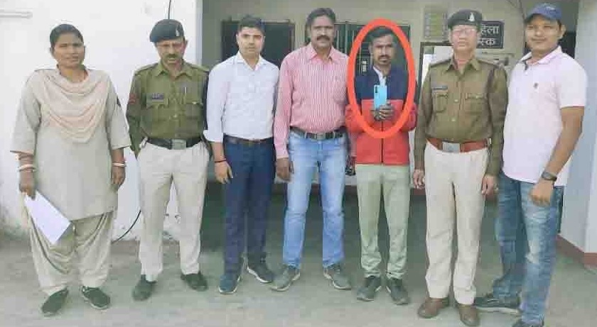 रेलवे सुरक्षा बल ने ट्रेन में चोरी करने वाले आरोपी को किया गिरफ्तार