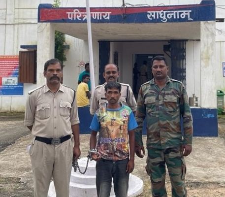 पत्नी की आंख निकालने वाला फरार पति गिरफ्तार...