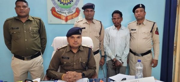 पिता की हत्या करने वाला गिरफ्तार