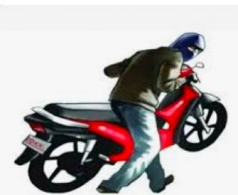 शराब दुकान के पास खड़ी मोटरसाइकिल चोरी, मामला दर्ज