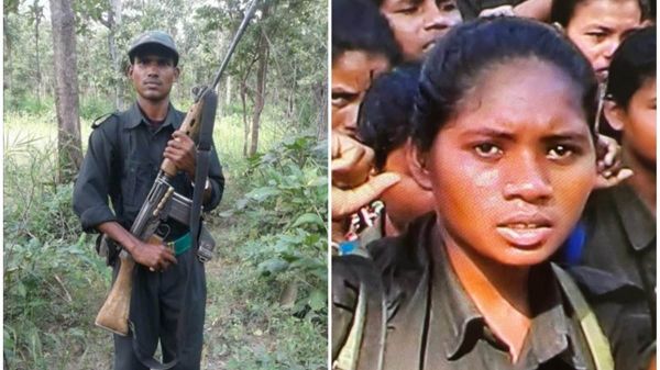 पुलिस और माओवादियों में मुठभेड़, आठ लाख के दो इनामी नक्&zwj;सली ढेर