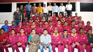 सैनिक स्कूल में हुआ सेलिब्रेशन फूड फेस्ट का आयोजन