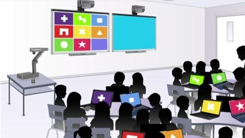 अब स्मार्ट क्लास में पढ़ाई करेंगे बच्चे...