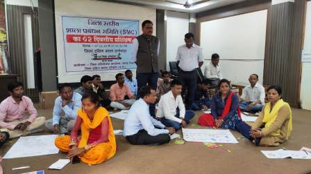 10 दिवसीय जिला स्तरीय शाला प्रबंधन समिति प्रशिक्षण का समापन