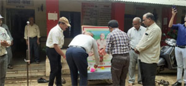 स्वामी करपात्री विद्यालय में मनाया गया स्वामी करपात्री का प्राकट्य दिवस