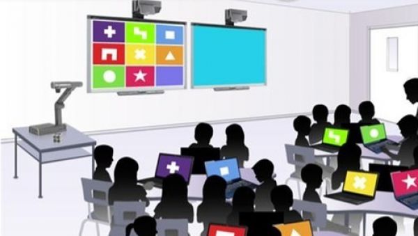 अब स्मार्ट क्लास में पढ़ाई करेंगे बच्चे...