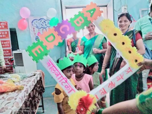 जिले में शुरू हुई 186 बालवाड़ियां