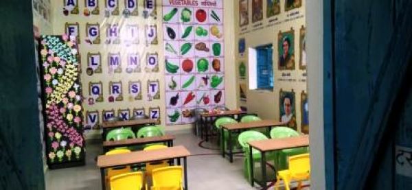 आंगनबाड़ी केन्द्र पमशाला को मॉडल केन्द्र के रूप में किया गया है विकसित