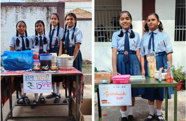 स्वामी आत्मानंद विद्यालय में बाल मेला का आयोजन