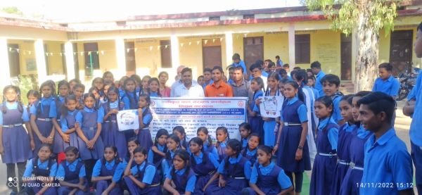 बाल दिवस पर पांडातराई शाल में विभिन्न कार्यक्रम का आयोजन