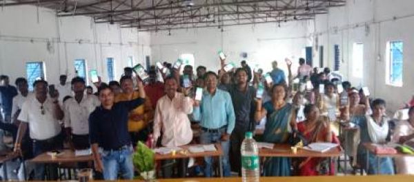 बुनियादी शिक्षा अभियान : आकांब्लॉक उसूर में शिक्षकों को रीड एलोंग बाय गूगल एप की दी गई विस्तृत जानकारी