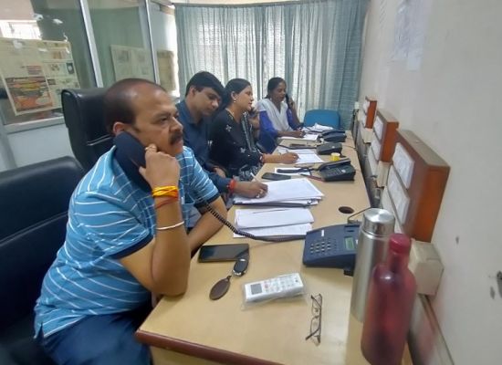 विज्ञान विषय के लिए परीक्षार्थियों ने हेल्पलाइन पर पूछे सवाल