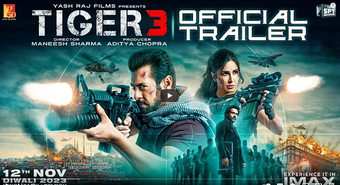 टाइगर 3 का ट्रेलर का ट्रेलर रिलीज, देखें यहां...