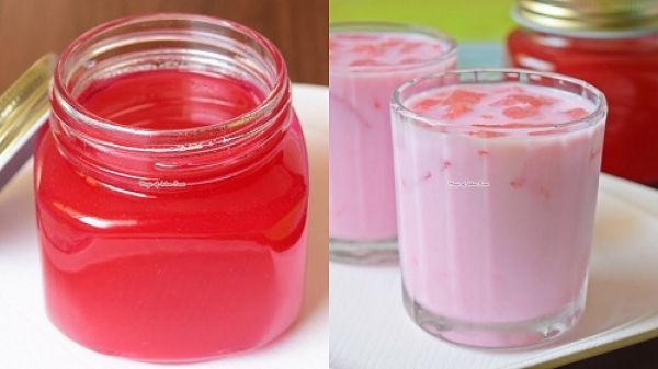 खाना-खजाना : ताजे गुलाब का सिरप