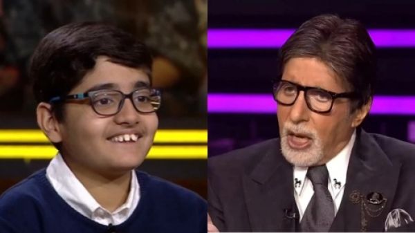 11 साल के इस बच्चे के आगे अमिताभ बच्चन का चकराया सिर