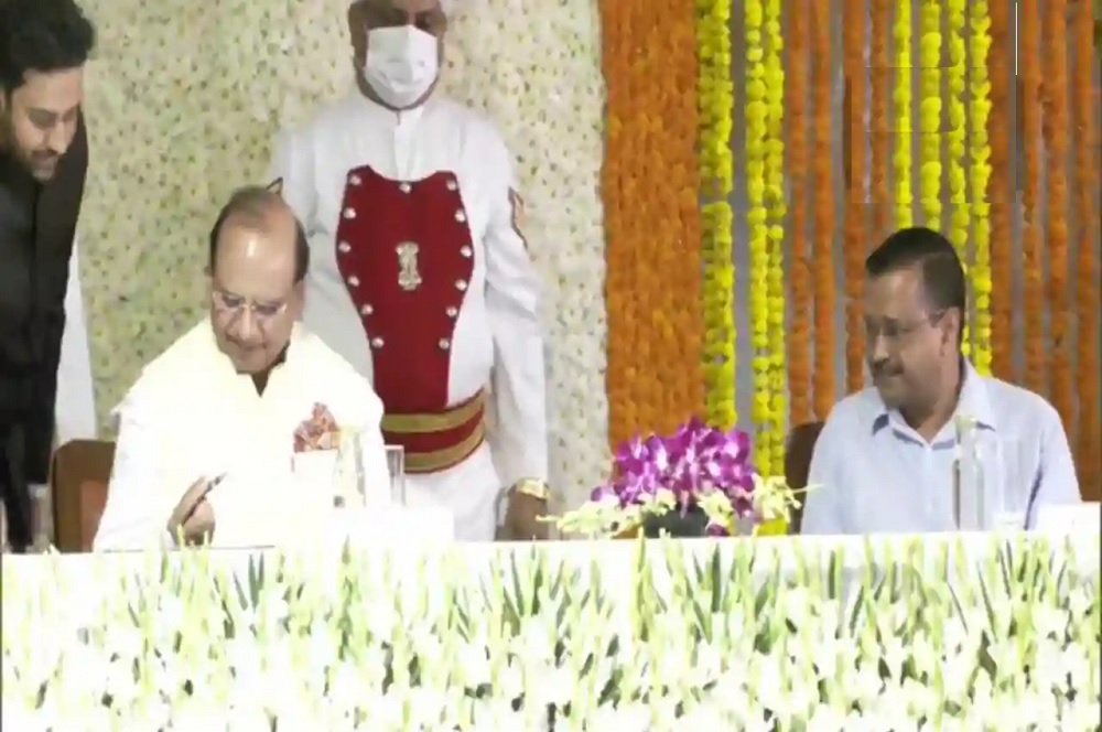  दिल्ली के नए उपराज्यपाल विनय कुमार ने ली शपथ