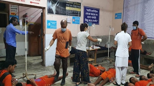 पिकअप वैन में करंट दौड़ने से 10 कांवड़ियों की मौत, 16 घायल...