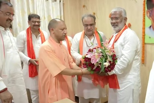 प्रदेश के नवनियुक्त भाजपा अध्यक्ष ने ग्रहण किया पदभार, मुख्यमंत्री ने किया स्वागत