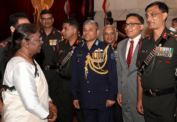 एनडीसी पाठ्यक्रम का उद्देश्य आज और भी अधिक प्रासंगिक : राष्&zwj;ट्रपति