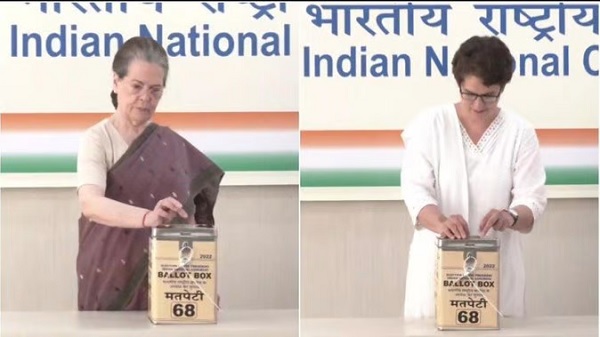 मतदान के बाद सोनिया बोलीं- लंबे समय से इस चुनाव का था इंतजार