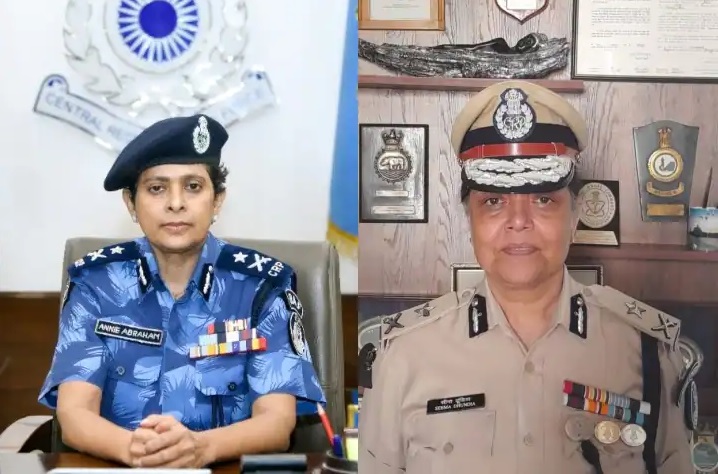 सीआरपीएफ में पहली बार दो महिला अधिकारी आईजी पद पर प्रमोट