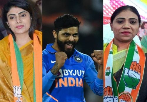 गुजरात विधानसभा: क्रिकेटर रवींद्र जडेजा ने पत्नी के पक्ष में की चुनावी रैली, विरोध में बहन ने संभाली कमान