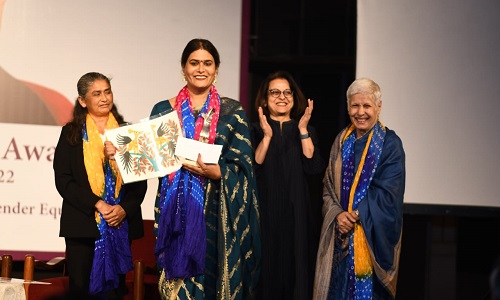 छत्तीसगढ़ की ट्रांसजेंडर को मिला कमला भसीन अवार्ड
