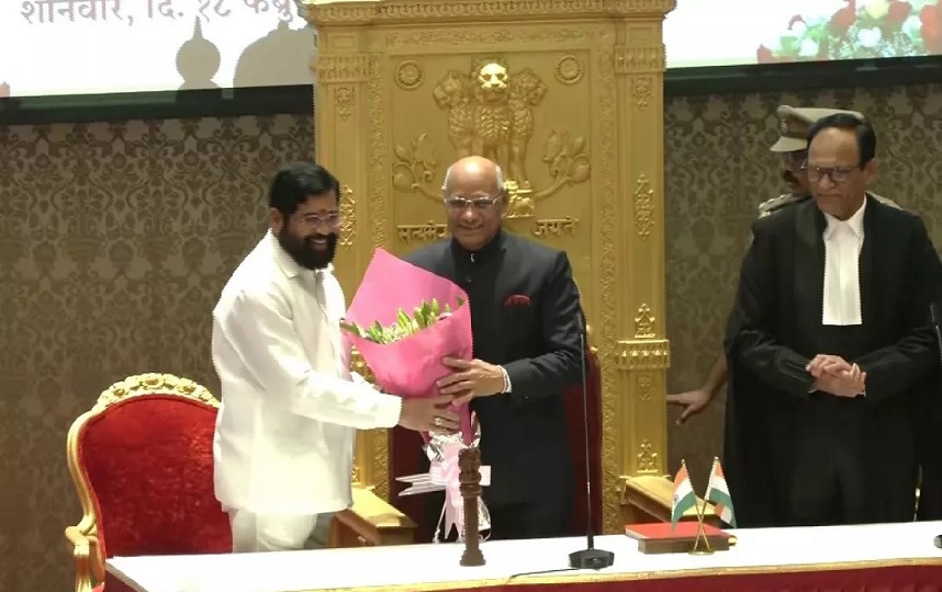 रमेश बैस में मराठी में ली शपथ, संभाला महाराष्ट्र के नए राज्यपाल का पद...