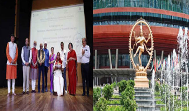  भारत मंडपम के नटराज के मुख्य शिल्पी राधाकृष्णन सम्मानित