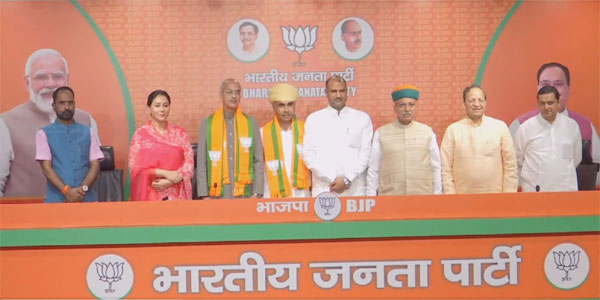  भाजपा में शामिल हुए महाराणा प्रताप के वंशज विश्वराज सिंह मेवाड़