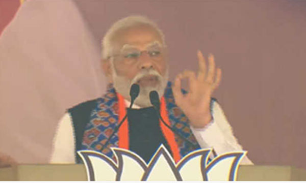 मैं तेलंगाना में बदलाव की बयार देख रहा हूं: मोदी